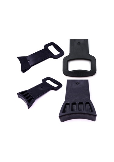 Sones 2 Adet Düz Lastik Emek Tasarrufu Sağlayan Boncuk Çubuk Siyah