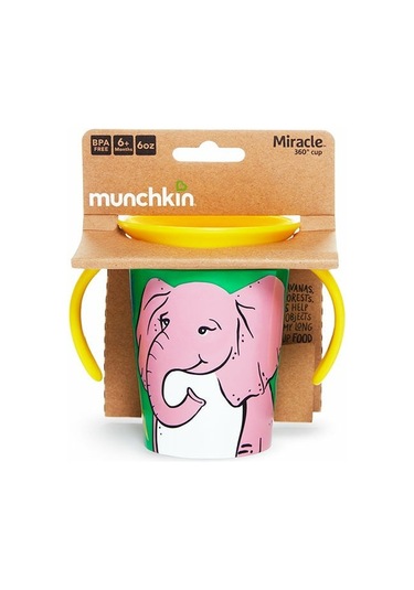 Munchkin Mucize 360 Alıştırma Bardağı Fil 6 Ay+ 177 ML Sarı