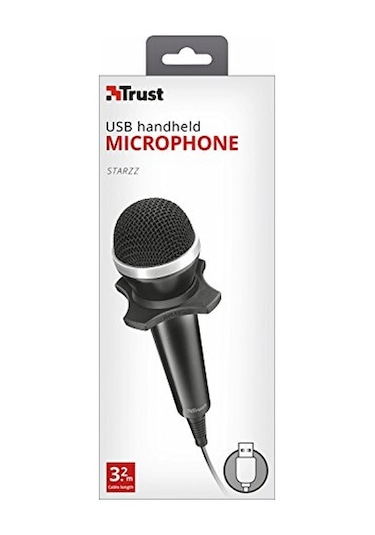 Trust 21671 Starzz Laptop Uyumlu Usb 3.5 mm Masa Üstü Mikrofon