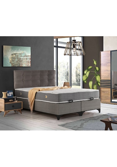 120x200 Azra Yatak Baza Başlık Seti - 120x190