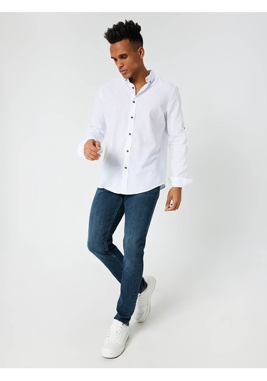 Loft Erkek Gömlek Beyaz Lf2027896 24yp69000024 P69100 Beyaz