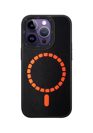 İphone 13 Pro Kılıf Hbc-156 Forum Magneticsafe Kapak - Siyah