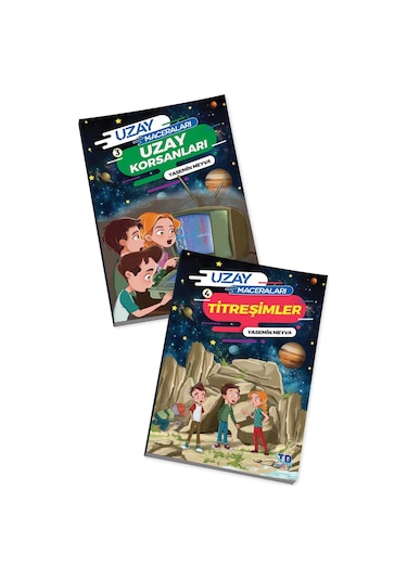 Uzay Maceraları 3. Ve 4.sınıf 8 Kitap Kutulu Okuma Seti