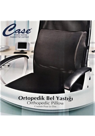 Visko Ortopedik Bel Yastığı Sırt Destek Minderi %100 Visco Diğer