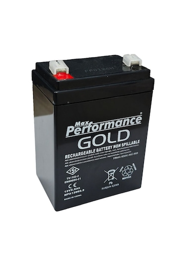 Max Performance Gold Sisleme Aküsü 12v 2.9ah Dik Bakımsız Kuru Akü