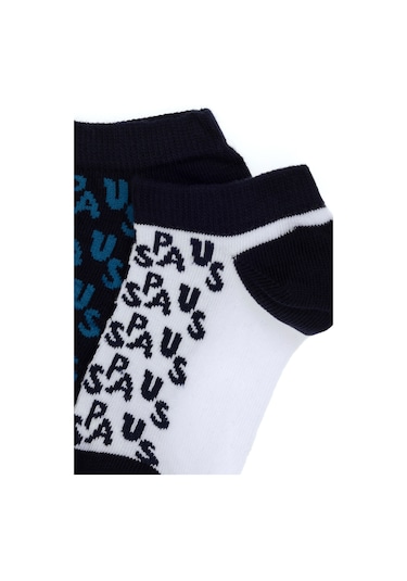 U.s. Polo Assn. Erkek Çocuk Beyaz Çorap Patik 50311345-vr013 Beyaz