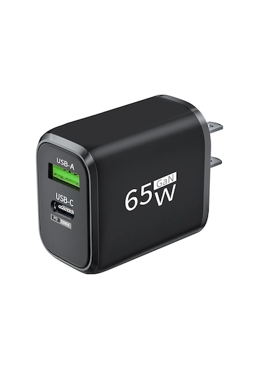 Henruisi65w Gan Pd Hızlı Şarj Cihazı İphone Uyumlu 15/14/13/12 Pro Xiaomi 13 Samsung Uyumlu S23 Huawei Mate Usb-c Adaptör Chdistribütör Garantili