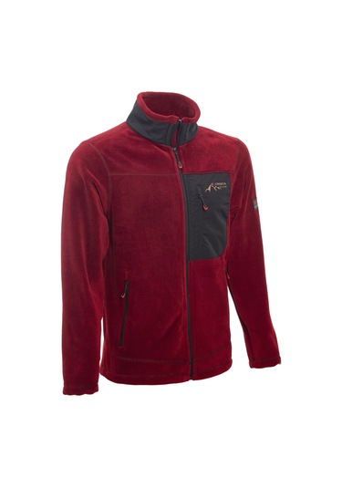 Cresta Outdoor Tam Fermuarlı Parçalı Erkek Polar Ceket