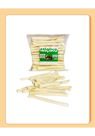 Miçiko 50li Sütlü Burgu Ödül Çubuğu Ve Çiğneme Kemiği