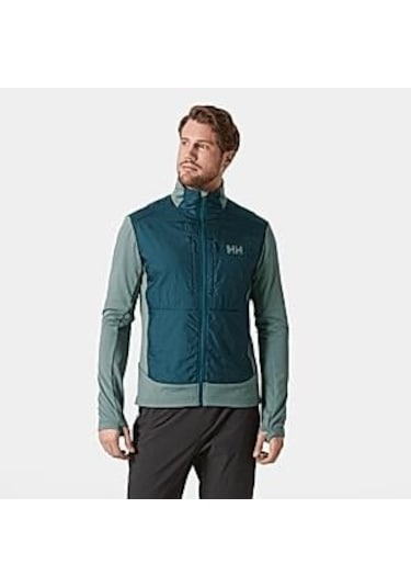 Helly Hansen Versalite Hybrid Fleece Mont Erkek Polar-28845-yeşil