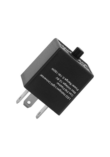 Lemestar 12v Motor Ve Otomobil İçin 3-pin Led Sinyal Flasörü - Frekans Ayarlanabilir, Otomatik Korumalı, Plug & Play Smd Teknoloji Röle