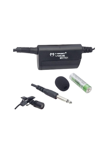 Magicvoice Mv-701 Kablolu Yaka Mikrofonu 600ohm