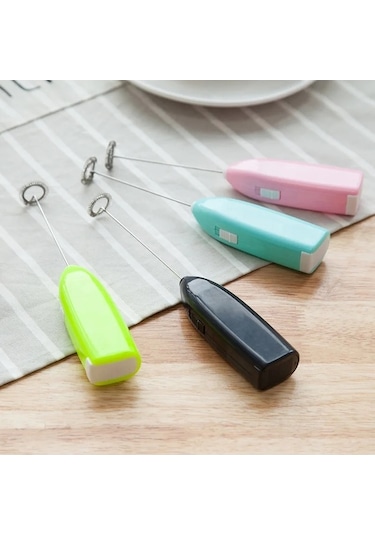 Ulzyvf Yumurta Süt Süt Pembe Pembe Paslanmaz Mutfak Mini Köpürtücü Kahve Kahve Ev Elektrikli Çırpıcı Çelik Çay Blender Nd Pembe