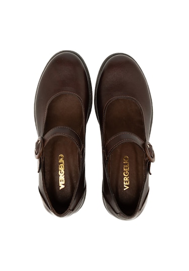 Marrone Sneaker Günlük Kadın 25k11700 Vergelio Skin Marrone