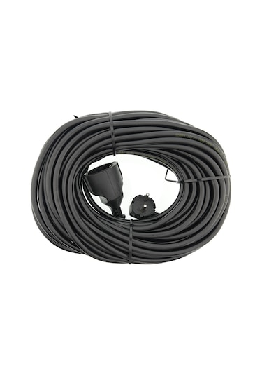 Tek-iş 25 Metre Uzatma Kablosu 3 X 1,5 Mm Ttr Bakır Kablo Erkek Fiş Dişi Fiş Baskılı Seyyar Ara Kablo Diğer