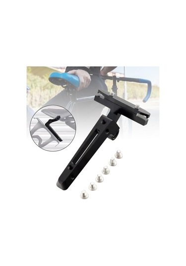 Suntek Koltuk Direği Uzatma Braketi İçecek Bisikleti İçin Siyah