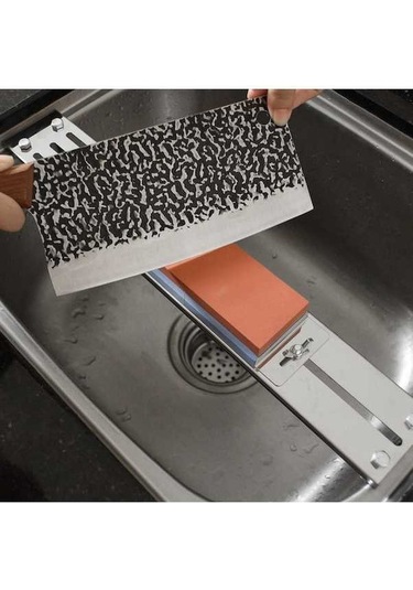 Wondernest Paslanmaz Çelik Evye Bileyici, Bıçak Açıcı Lichen