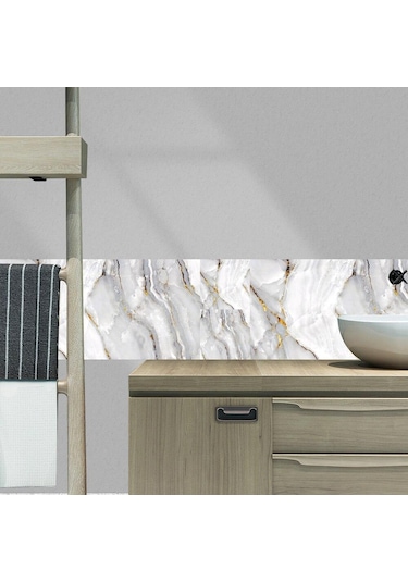 10 Adet 10x10 Cm Gri Beyaz Mermer Fayans Etiket Mutfak Dolap Banyo Ev Dekor Kendinden Yapışkanlı Kristal Sert Film Sanat Duvar Çıkartmaları 14 Diğer