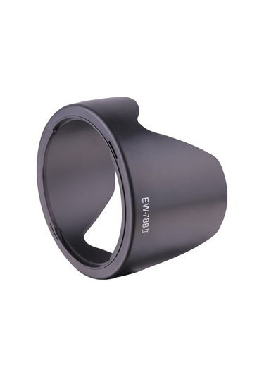 Phottix Canon EF 28-135 MM IS USM Lens için EW-78B II Parasoley