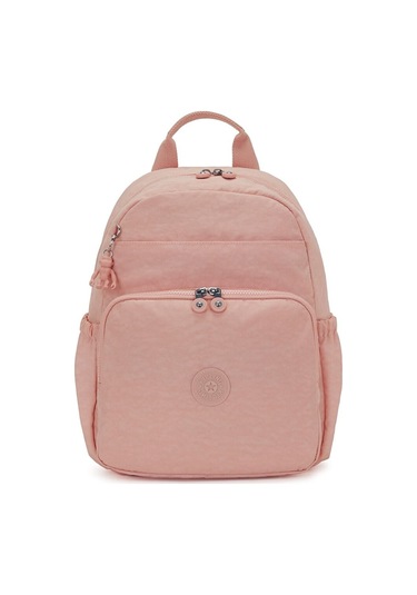 Kıplıng Maisie Anne - Bebek Sırt Çantası Alt Değiştirme Şilteli Pembe Tender Rose Turkuaz - Turuncu