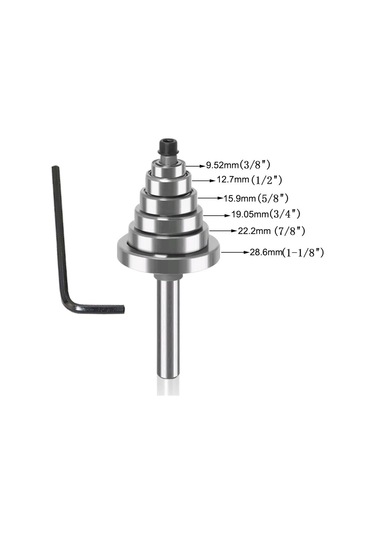 1/4 İnç Ayarlanabilir Kesme Bıçağı Seti