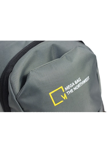 M 1005 Mega Bag Unisex Göğüs Çapraz Çanta, Body Bag Gri