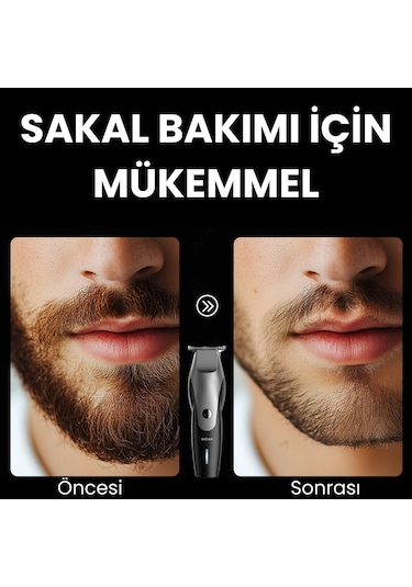 Enchen Humming Bird Siyah Hassas Kesim Şarjlı Saç Ve Tıraş Makinesi