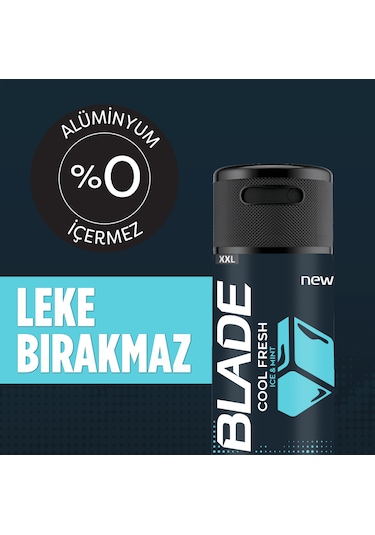 Blade Cool Fresh Erkek Sprey Deodorant 6 x 200 ML