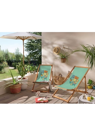 Bluehomeconcept Adawall Home Fun In The Sun Looney Tunes Şezlong