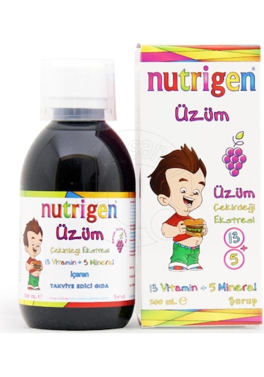 Nutrigen Üzüm Pediatrik Şurup (200 ML)