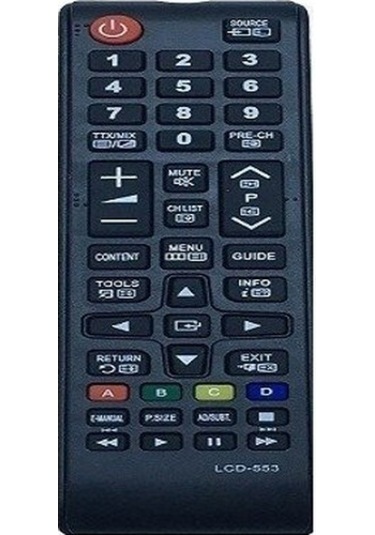 Samsung Lcd Televizyon Kumandası- Üniversal