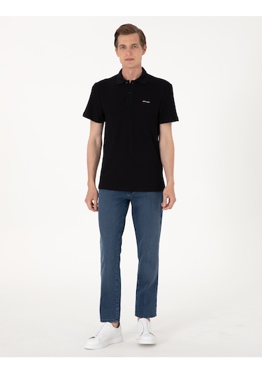 Pierre Cardin Erkek Siyah Tişört 50309946-vr046 Siyah