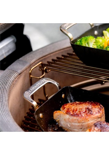 Kamado Joe Yarım Ay Karbon Çelik Tava Seti