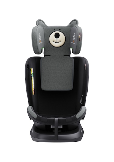 Markgross Yeniyoyko Bear 360 Dönebilir Yatabilir İ-size 0-36 Kg Oto Koltuğu Isofıx/sıp/latch - Gri