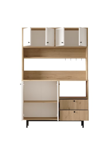 Lounge Kahve Köşesi Çok Amaçlı Dolap Mutfak Dolabı Le5-sw