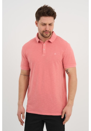 Alexander Gardi Alexandergardı Polo Yaka T-shirt 066413 kırmızı