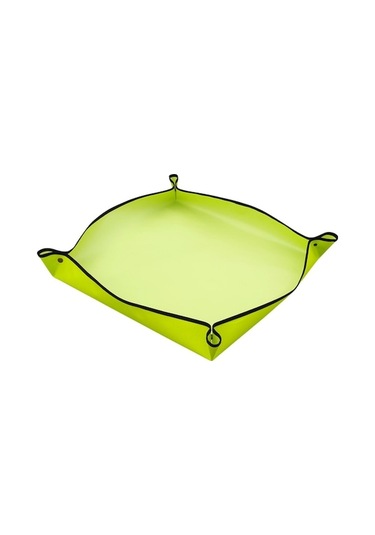 Pazly Taşınabilir Bitki Saksı Matı - Suntek 50x50cm Yeşil Değiştirme