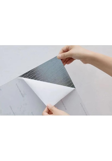 Yapışkanlı Yer Zemin Ve Duvar Kaplama Paneli Arkası Kauçuklu 60x60cm Banyo Salon Floor Pvc Panel 617