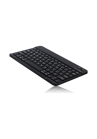 Monyee 10 İnç Ultra İnce Alüminyum Bluetooth 3.0 Klavye, Microsoft/android/ios Desteği, Şarj Edilebilir, Siyah Rastgele Model Diğer