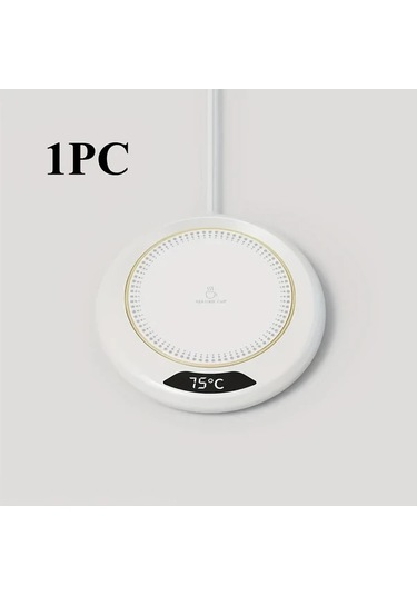 Willowhaven Beyaz 1 Adet Usb Kahve Isıtıcı, 3 Sıcaklık Ayarı, 8 Saat Otomatik Kapama