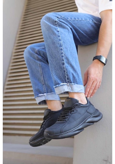 Knack Sneakers Ayakkabı 065 Siyah Taban 001