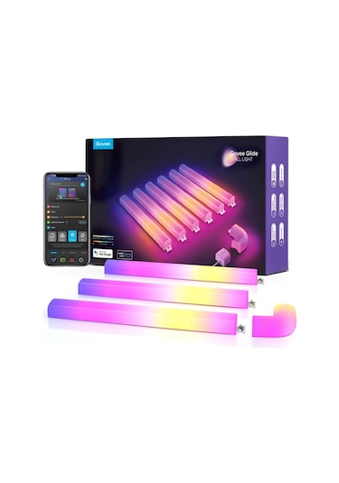 Govee Glide RGBIC Duvar Aydınlatma Bar 6+1