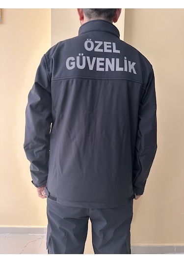 Erkek Yeni Yasa Kamu Personel Özel Güvenlik Kışlık Sofshell Mont