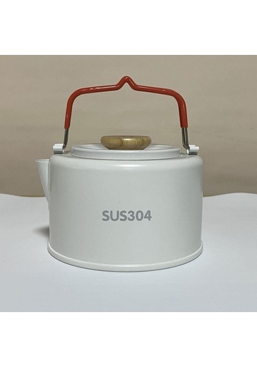 Pazly Kamp Su Isıtıcısı 1.2 Litre Açık Hava Çaydanlığı Beyaz - Pratik Ve Taşınabilir Beyaz