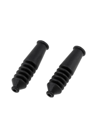 Pazly 40 Adet Kauçuk Bisiklet Fren Noddle Çizme Dişli Kablo Siyah Siyah