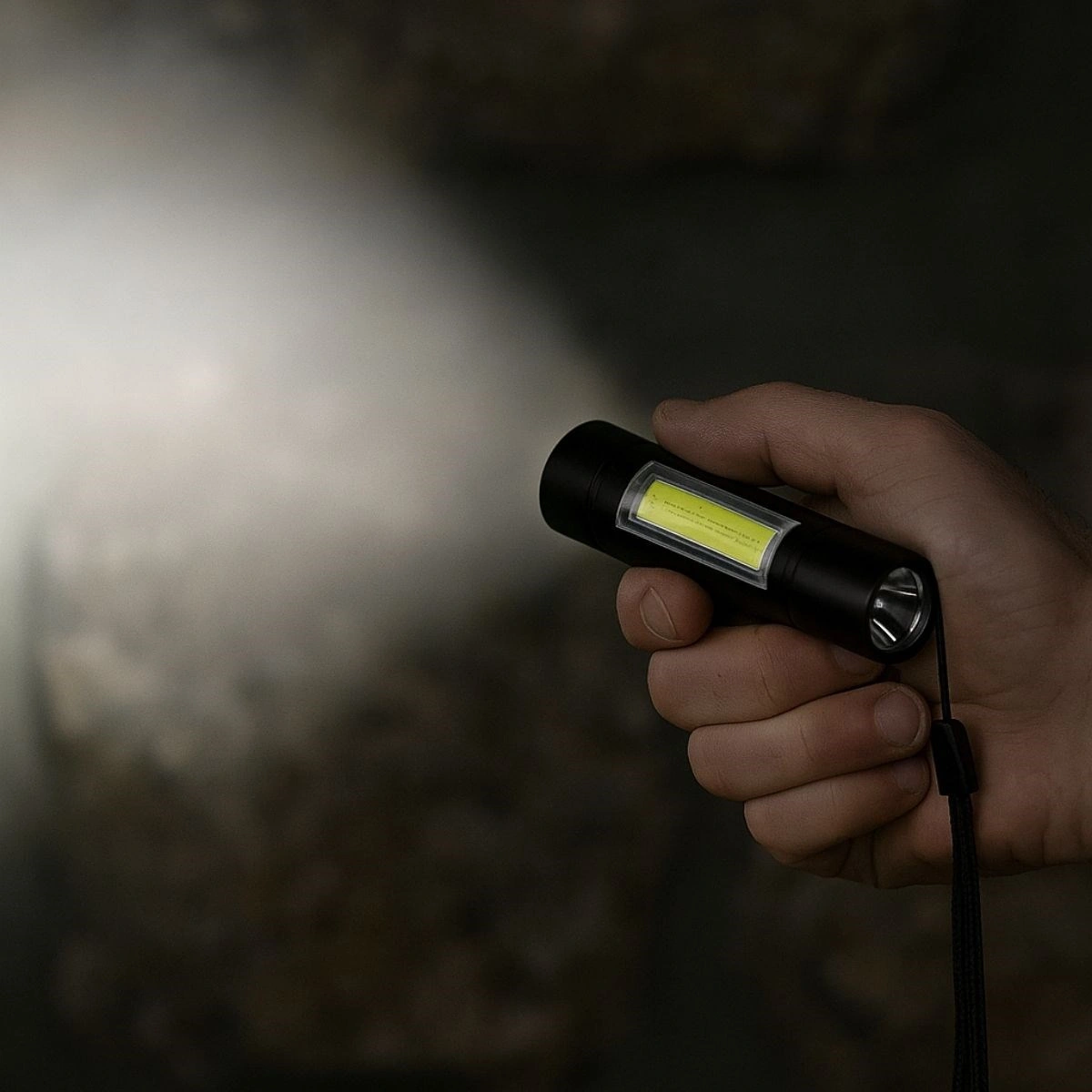 Sıladanal Solar Kutulu Mini El Feneri - Taşınabilir Led Kamp Ve Acil Durum El Lambası