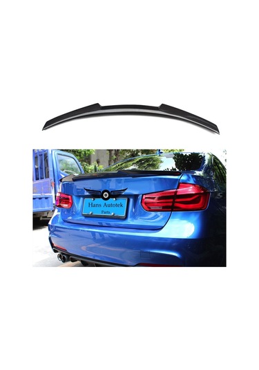 Bmw F30 2012-2018 Plastik Boyasız Yarasa M4 Spoiler