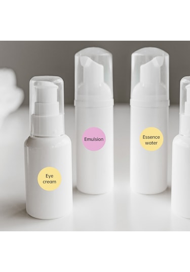 Youtek Detonger P1/p2/dp23/dp27/dp26 Ve Phomemo M221/m110/m120/m200/m220 Uyumlu 50x50mm 150 Adet Pembe Dairesel Termal Etiket Kağıdı