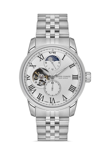 Davıd Guner Dg-8986ga-a1 Otomatik Erkek Kol Saati. Gümüş