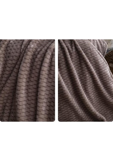 Ap Jakarlı Tek Kişilik Vizon Trusty Battaniye 160 220 Vizon